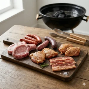 Pack Barbacoa Clásico con selección de carnes premium.