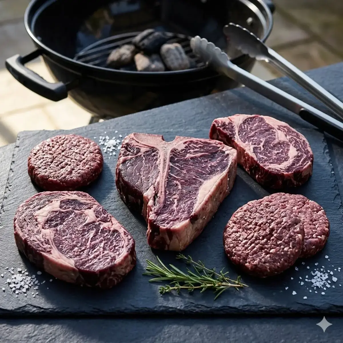 Pack barbacoa dry aged con selección de carne madurada premium.