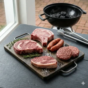 Pack Barbacoa Premium con cortes seleccionados de alta calidad.