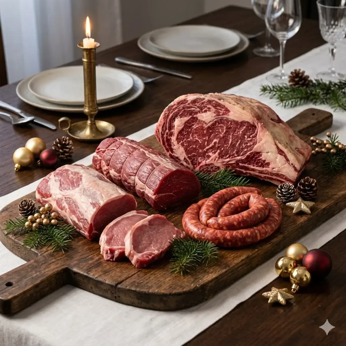 Pack Navidad selección chef con cortes premium.